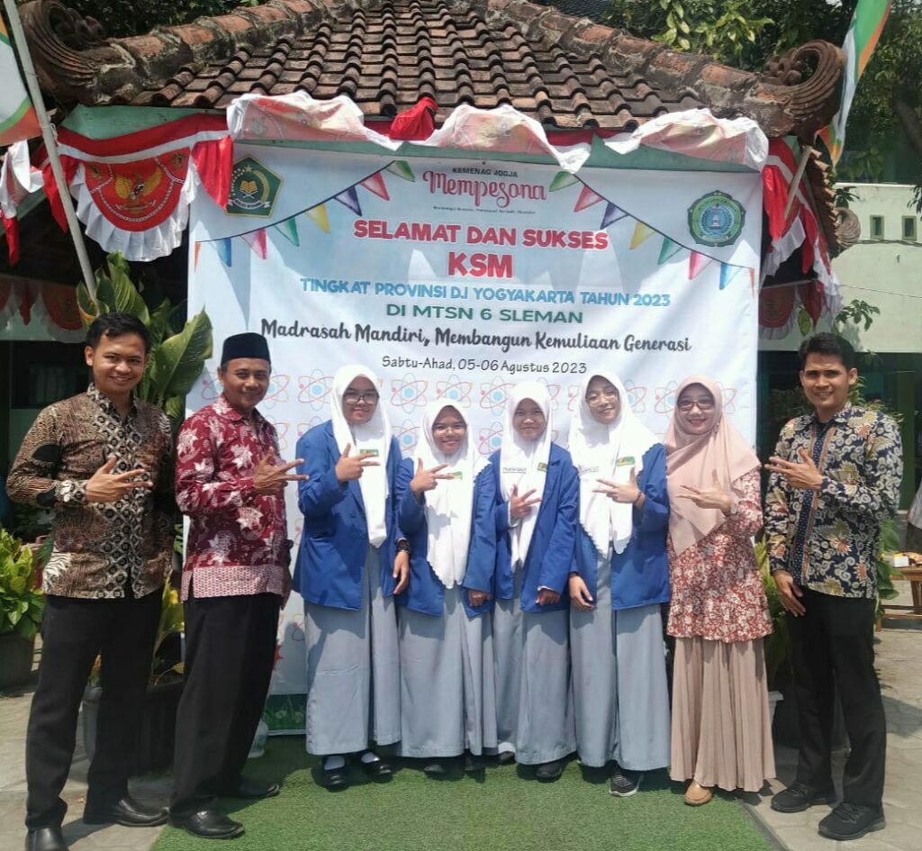 Dua Siswa Man Sleman Raih Juara Ksm Tingkat Provinsi Diy Man