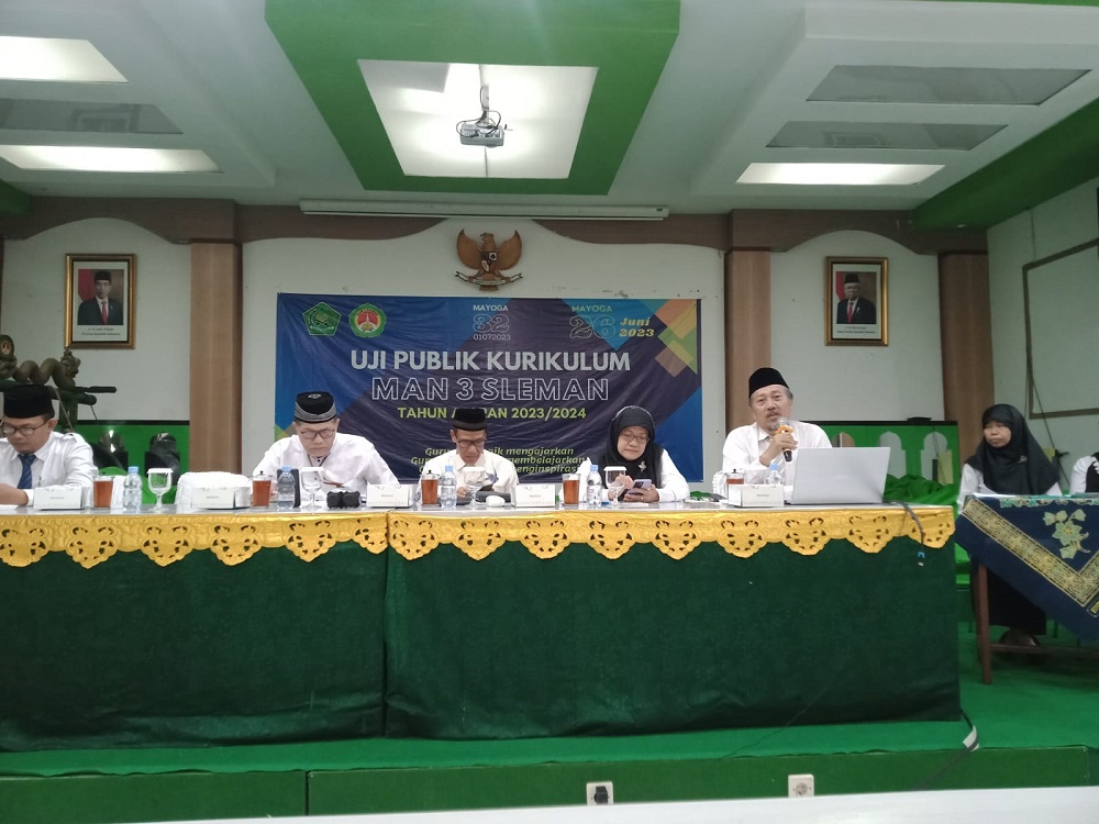 Man 3 Sleman Gelar Uji Publik Kurikulum Tahun Ajaran 20232024 Man 3 Sleman Yogyakarta 6520